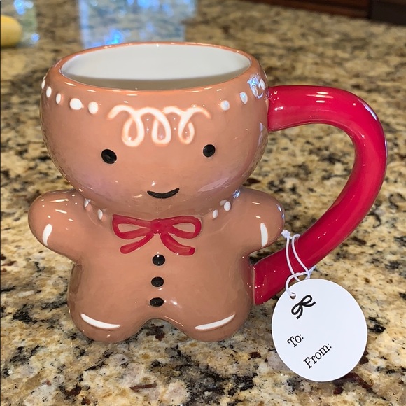 THRESHOLD Gingerbread Man Mug Christmas Holiday